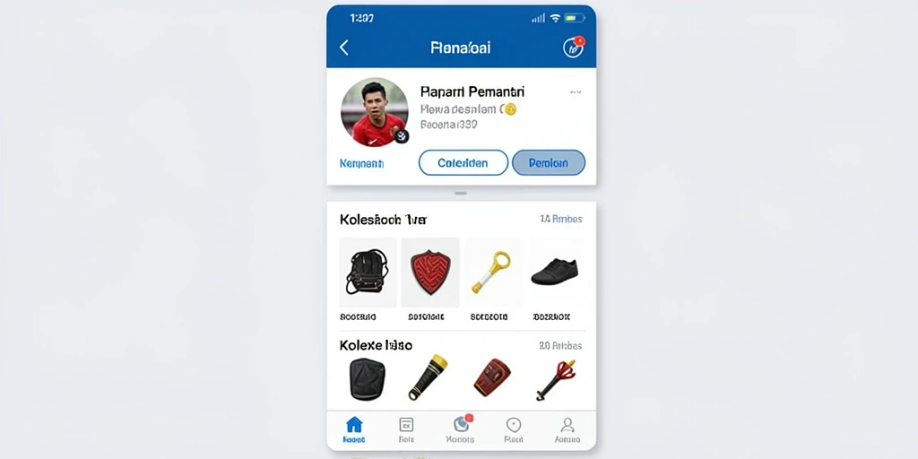 Tampilan home screen DEPO89 yang menarik.