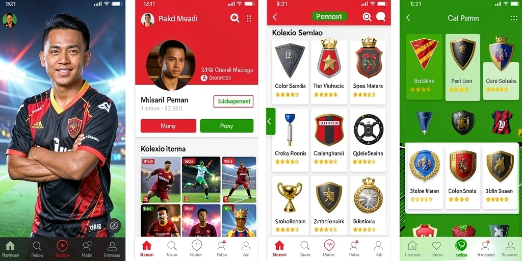 Tangkapan layar menampilkan antarmuka permainan yang sederhana dan menarik.