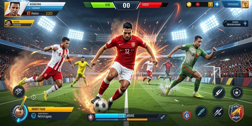 Menampilkan mode permainan yang menarik dan seru.