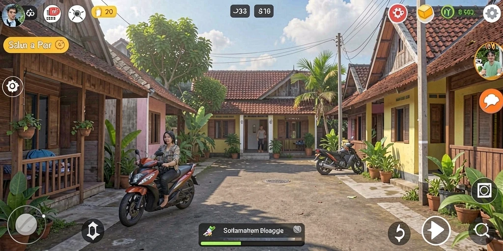 Antarmuka utama HUKUMTOTO yang menarik dan mudah dinavigasi.