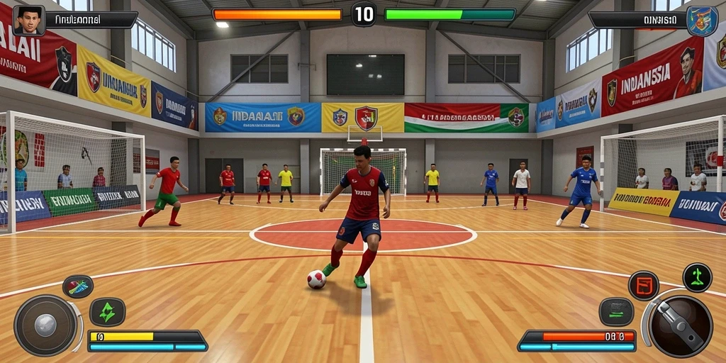 Tampilan awal permainan yang menarik.