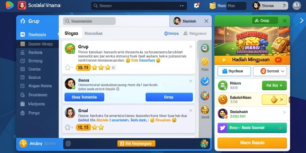 Tampilan antarmuka yang user-friendly dan menarik.