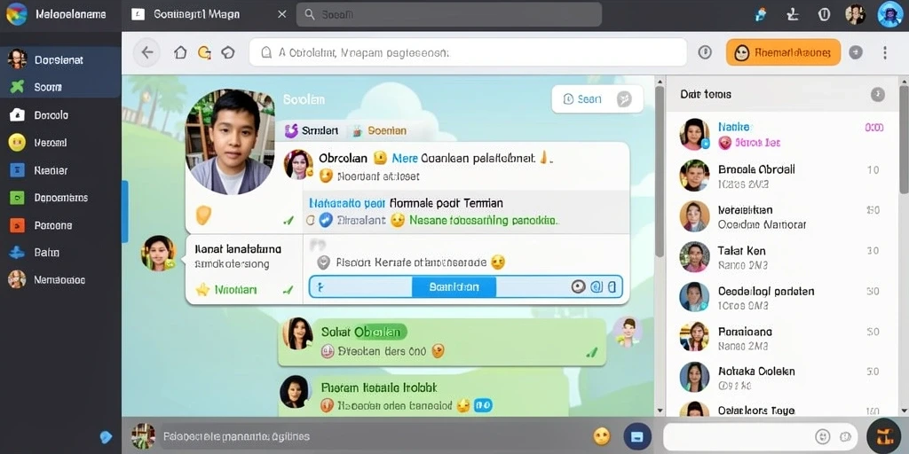 Tampilan antarmuka yang menarik dan user-friendly.