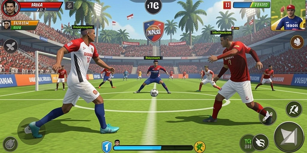Screenshot menunjukkan antarmuka pengguna yang menarik dan intuitif.