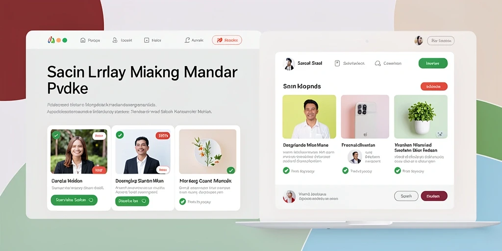 Tampilan utama dengan karakter yang siap berpetualang.