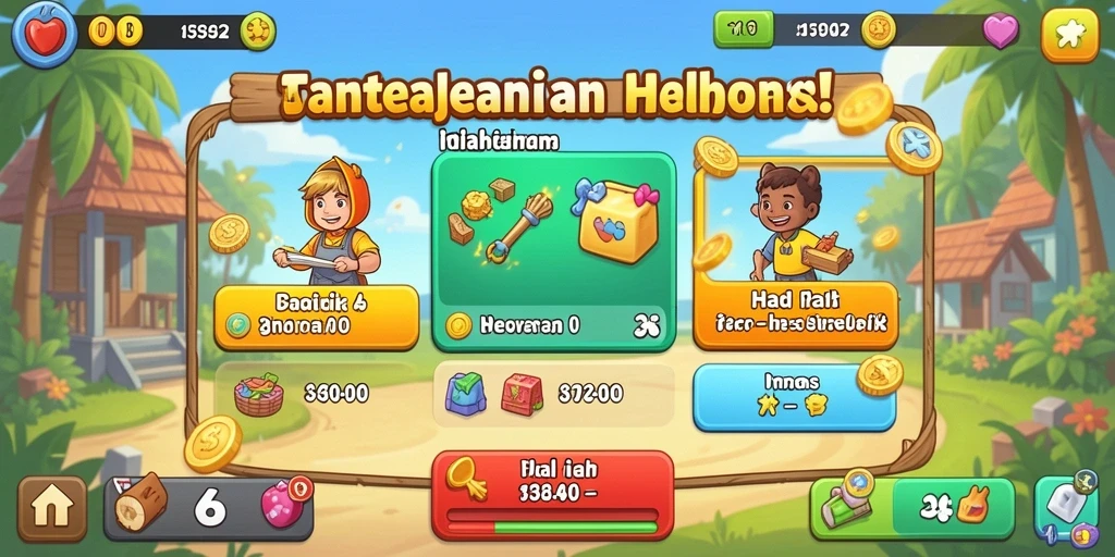 Tampilan antarmuka yang menarik dan user-friendly.