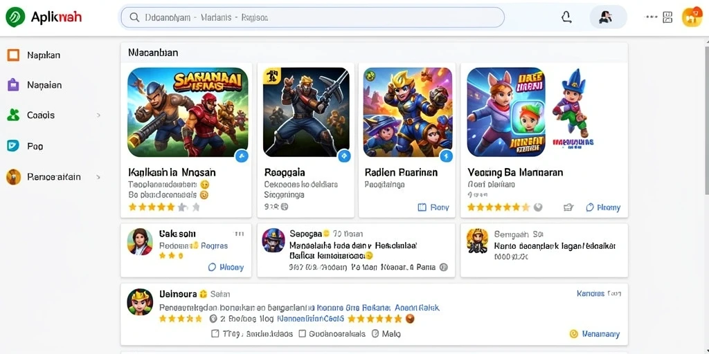 Tampilan antarmuka yang user-friendly dan menarik.